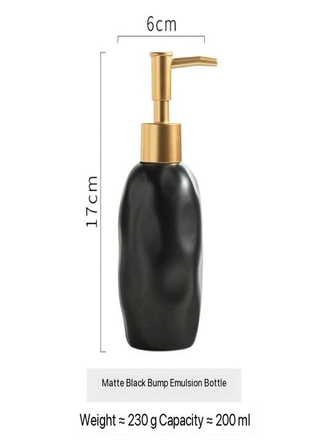 FabSeasons self Design Soap Dispenser with Pump for Liquid soap, Lotions and Oil, 200ml - 17x6 cm - Image 3